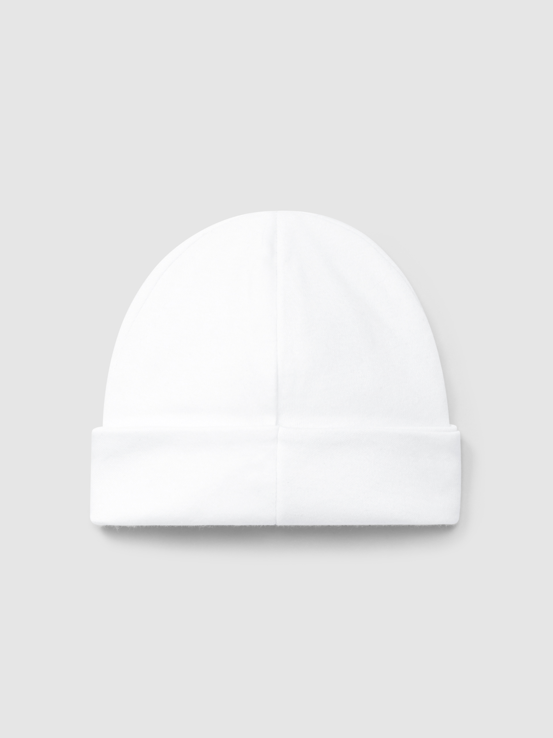 Plain cotton beanie