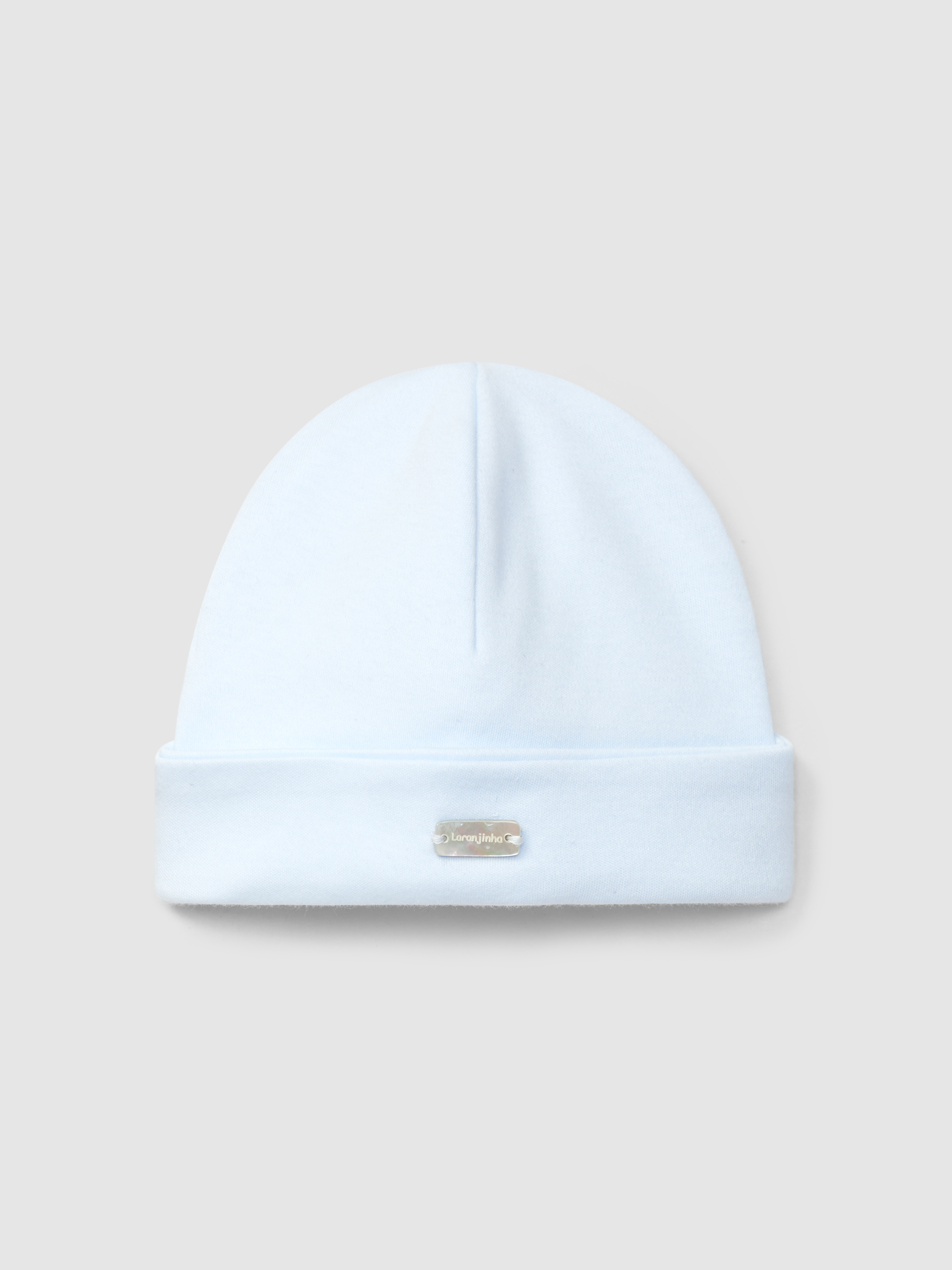 Gorro liso de algodón.