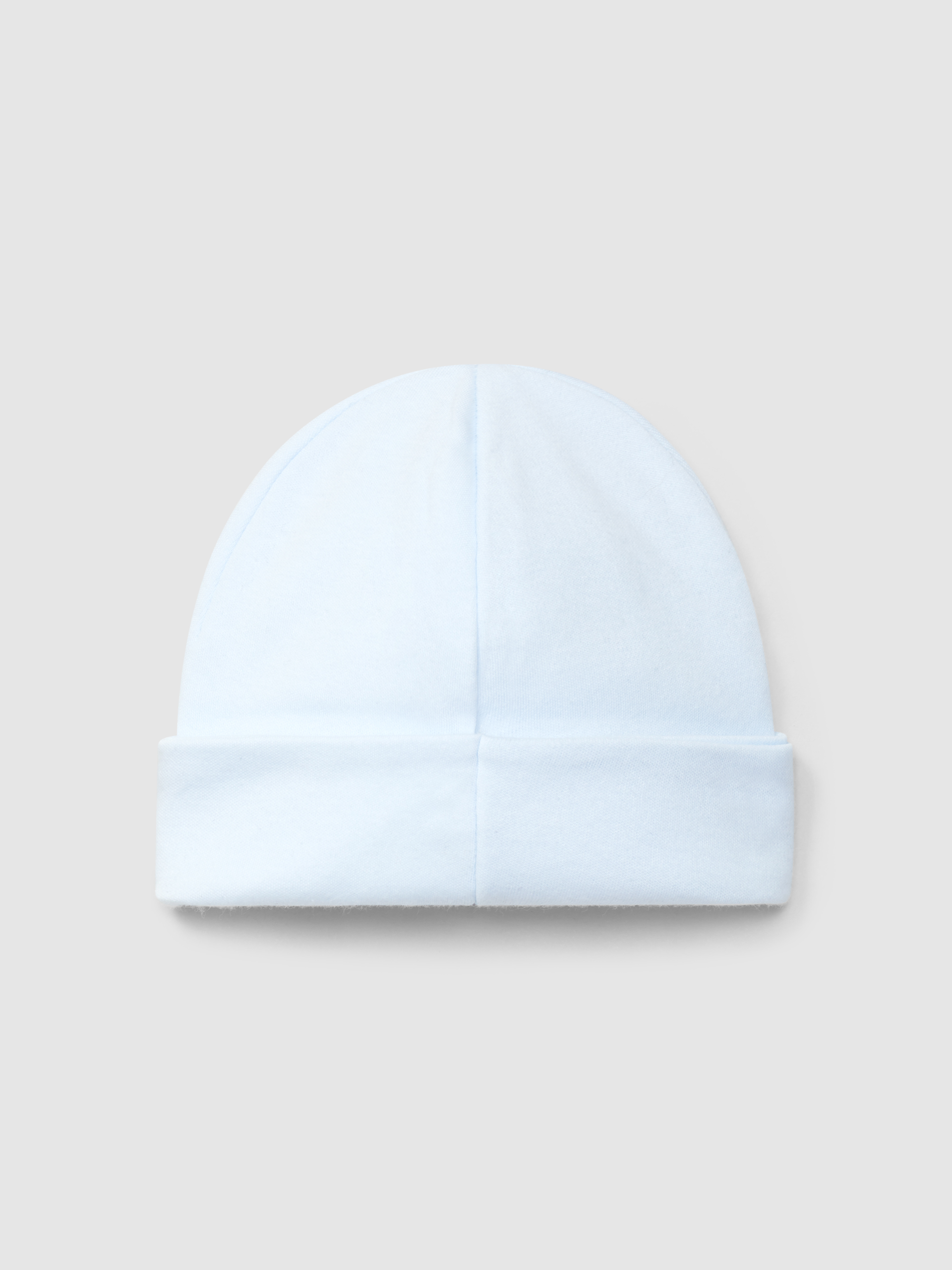 Gorro liso de algodón.
