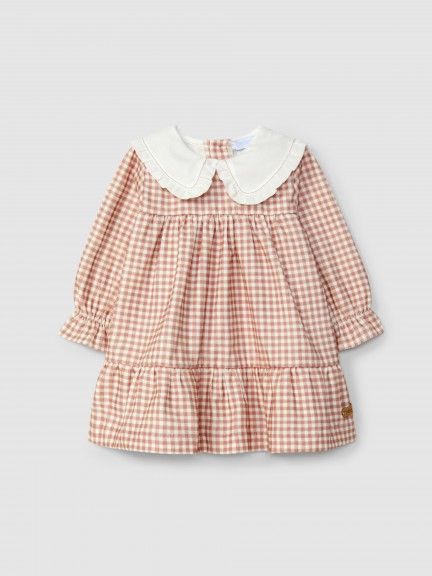 Vestido xadrez vichy