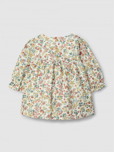 Floral dress with smocking Floral dress with smocking