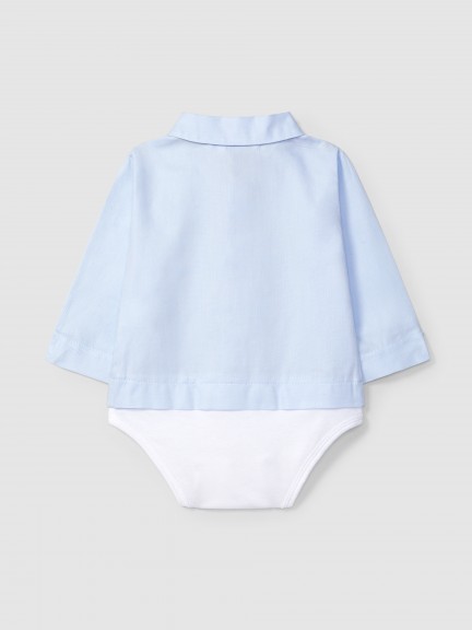 Bodyshirt pointy colllar Bodyshirt pointy colllar