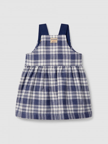 Check pinafore dress Check pinafore dress