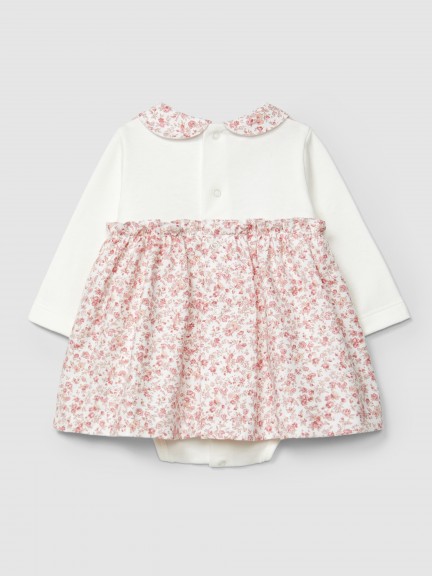 Floral print bodysuit dress Floral print bodysuit dress