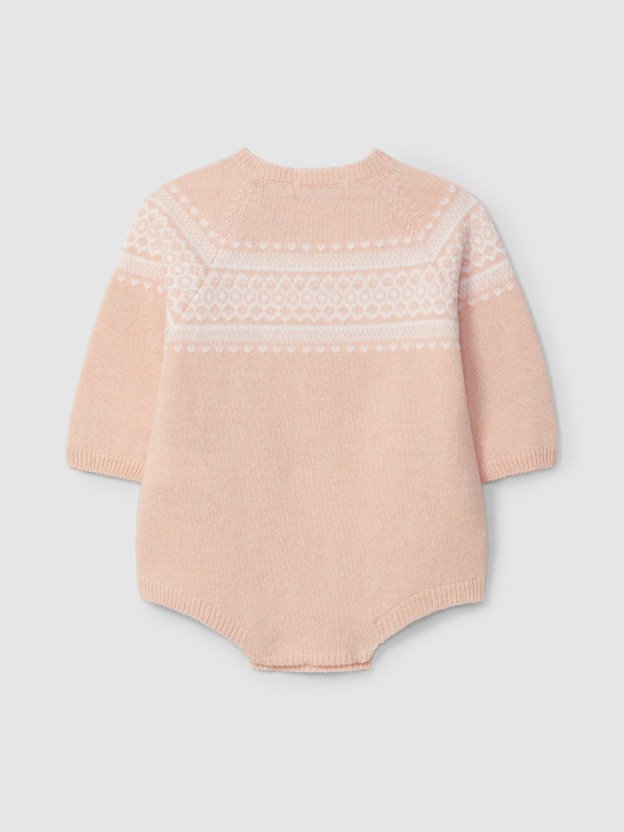 Bombacho tricotado en jacquard