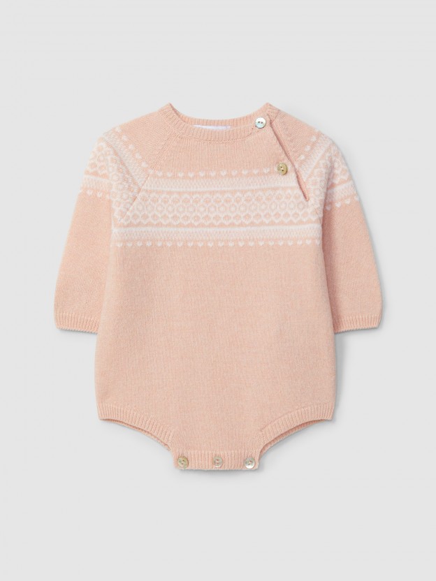 Bombacho tricotado en jacquard