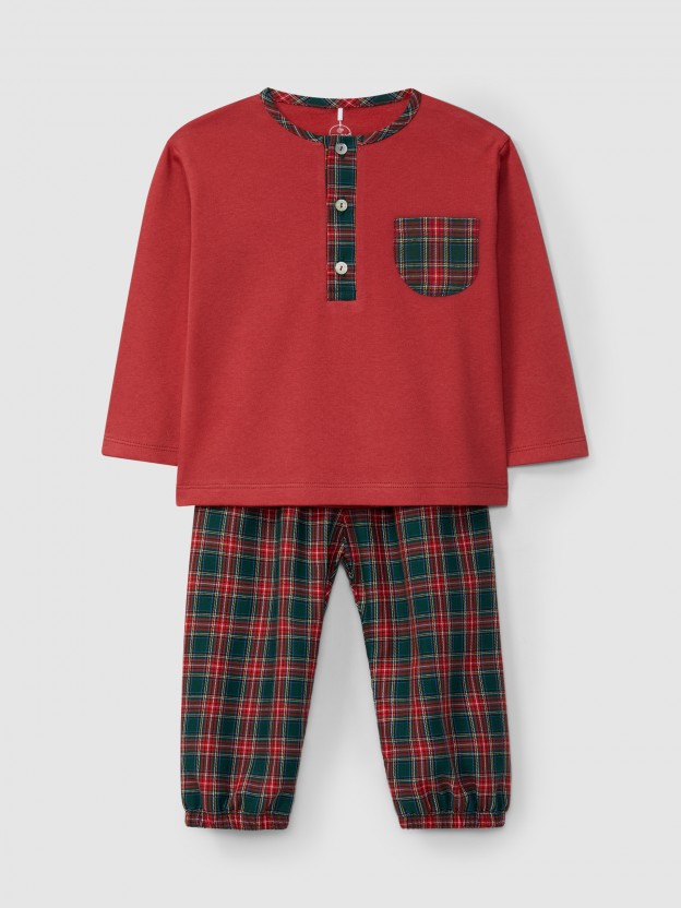 Pijama a cuadros Pijama a cuadros