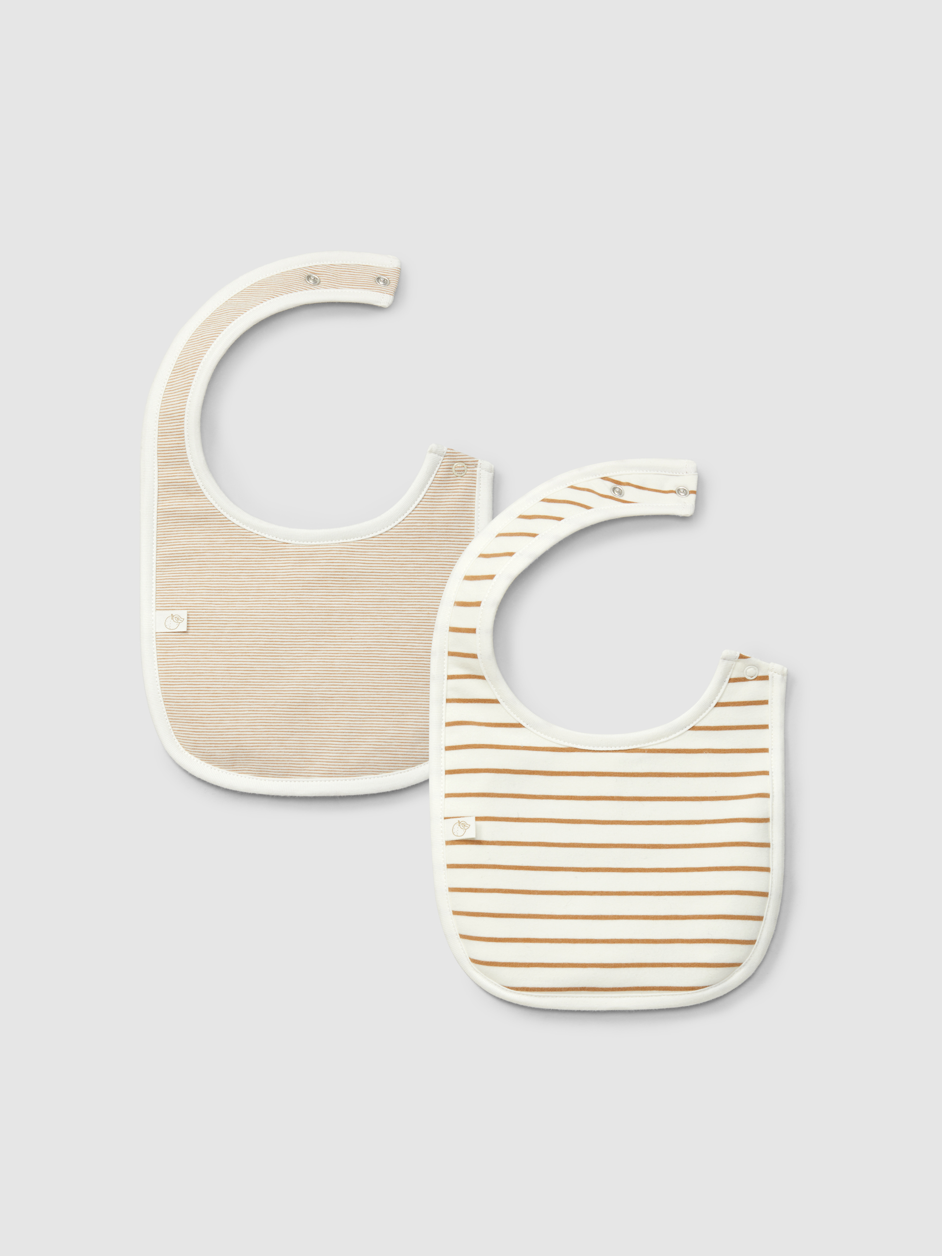 Two-pack printed bibs