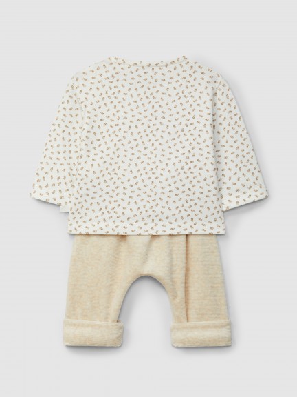 Two-piece organic cotton set Two-piece organic cotton set