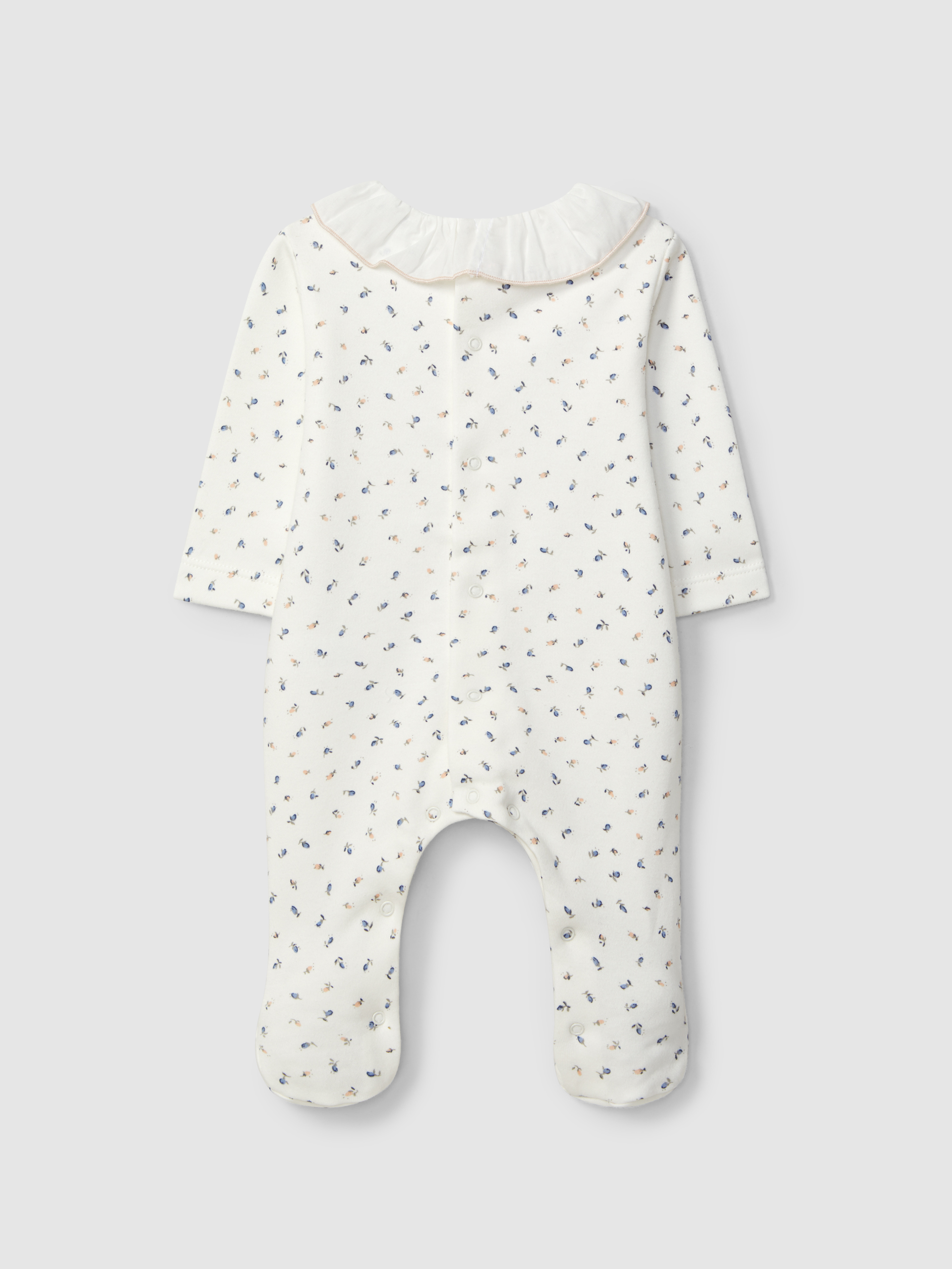 Gift box babygrow e babetes flores delicadas