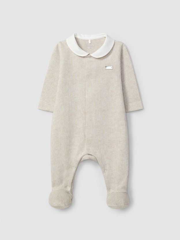 Coffret cadeau babygrow, bonnet et couche Coffret cadeau babygrow, bonnet et couche