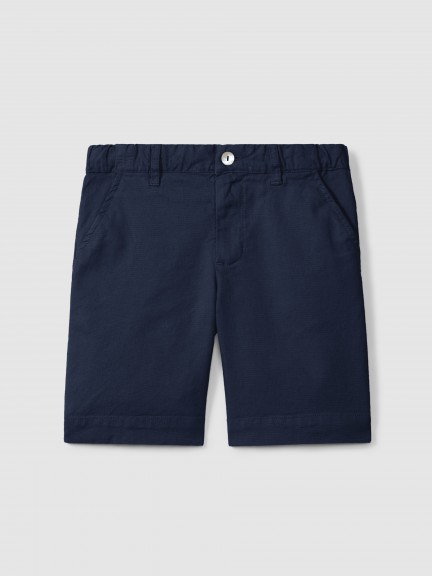 Shorts in canvas fabric Shorts in canvas fabric