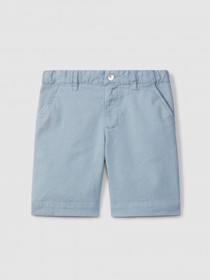Shorts in canvas fabric Shorts in canvas fabric