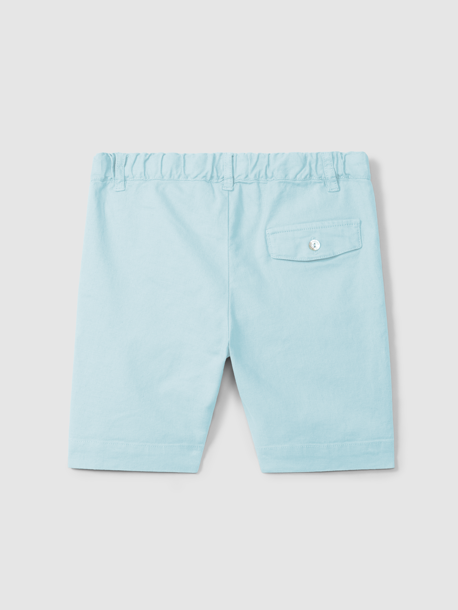Shorts in canvas fabric