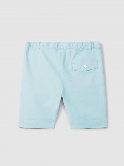 Shorts in canvas fabric Shorts in canvas fabric