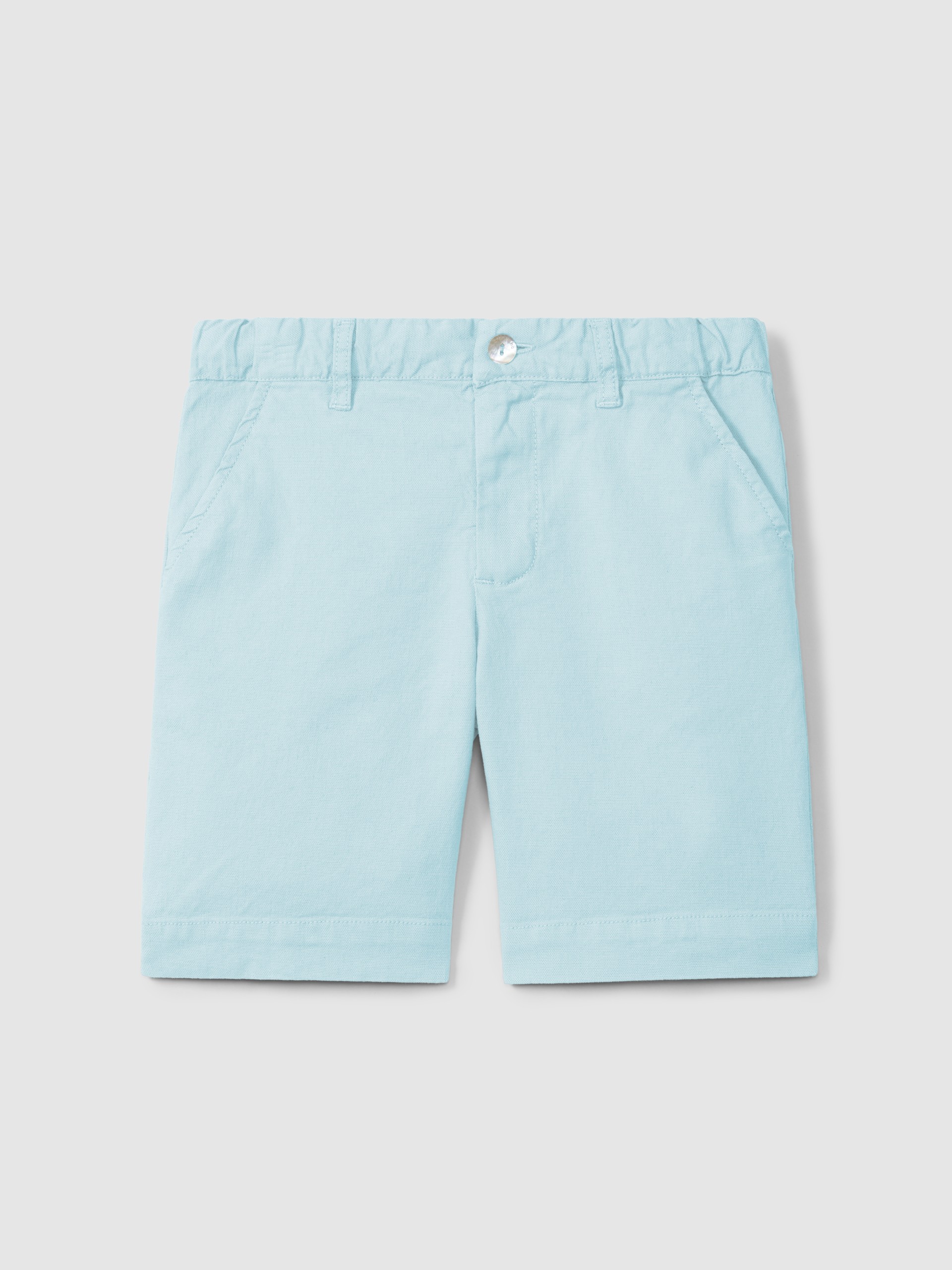Shorts in canvas fabric