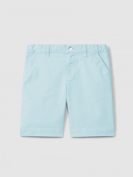 Shorts in canvas fabric Shorts in canvas fabric