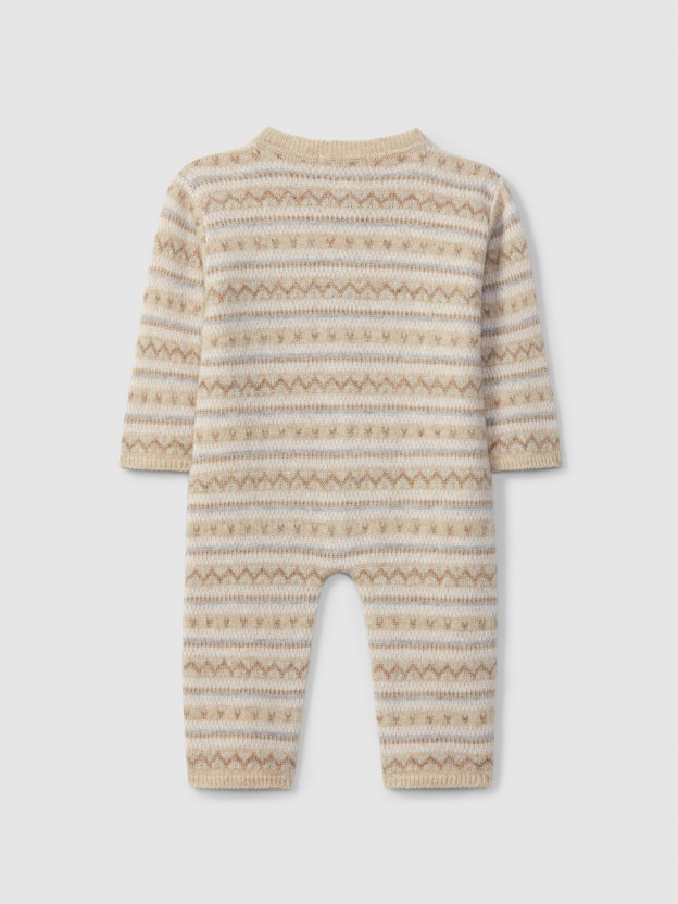 Mono tricotado con jacquard Mono tricotado con jacquard