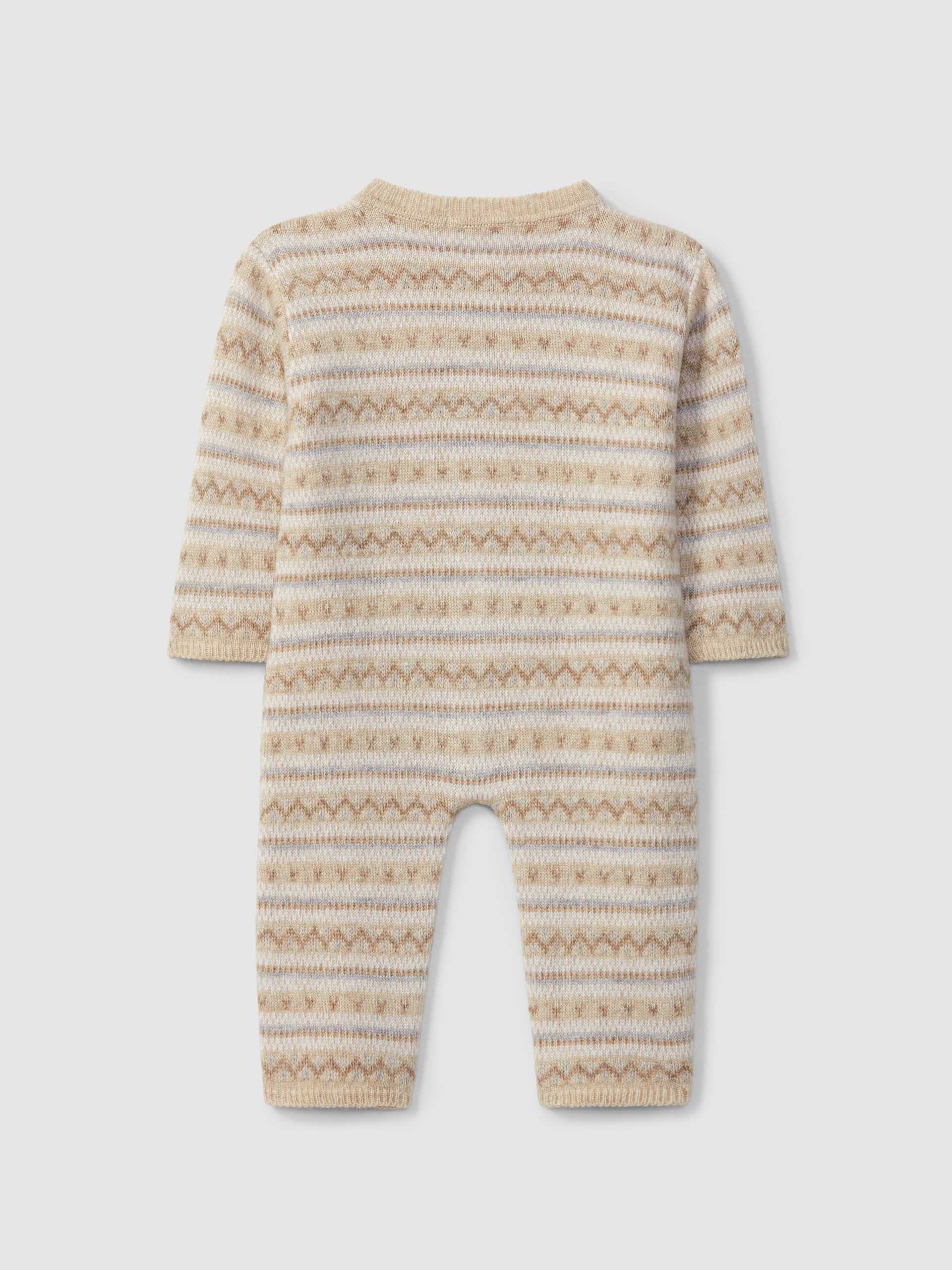 Mono tricotado con jacquard