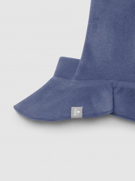 Fleece beanie with collar Fleece beanie with collar