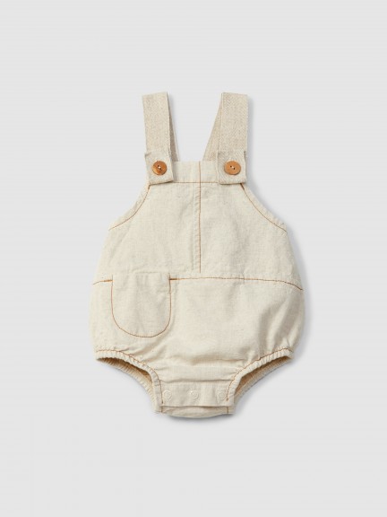 Organic style shortie with pocket Organic style shortie with pocket