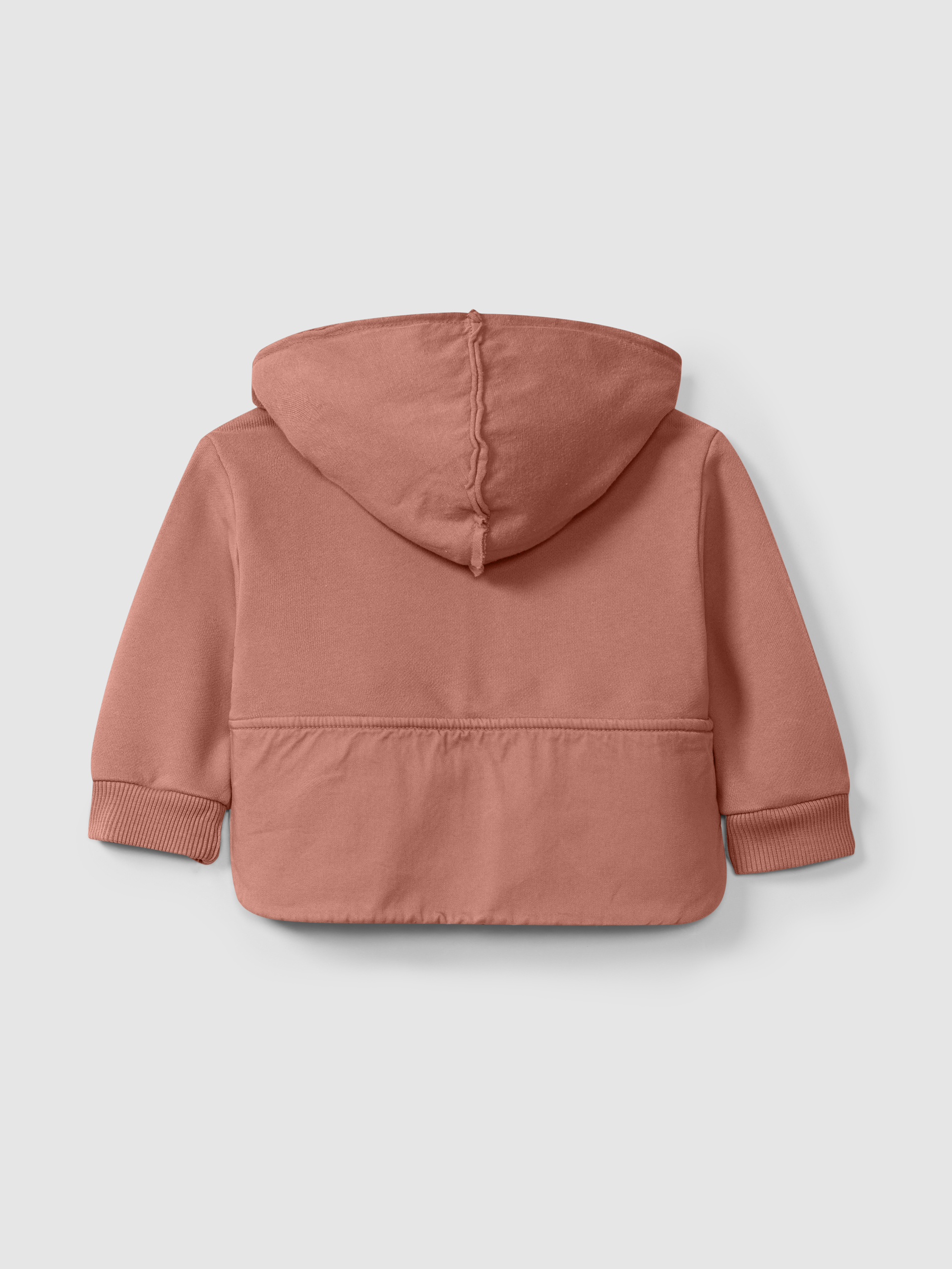 Gilet à capuche en peluche