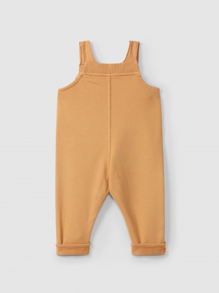 Plush dungarees with pockets Plush dungarees with pockets