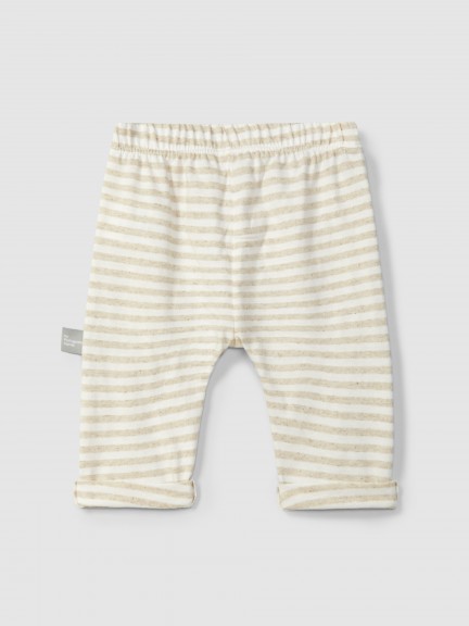 Pantalon pull-up à rayures Pantalon pull-up à rayures