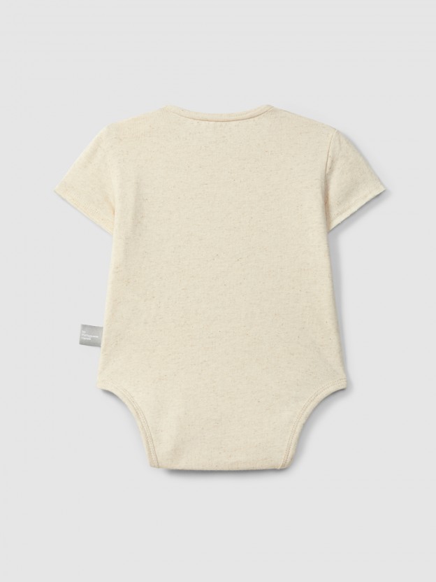 Body � col rond avec poche