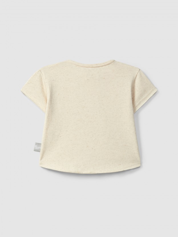 Camiseta con bolsillo