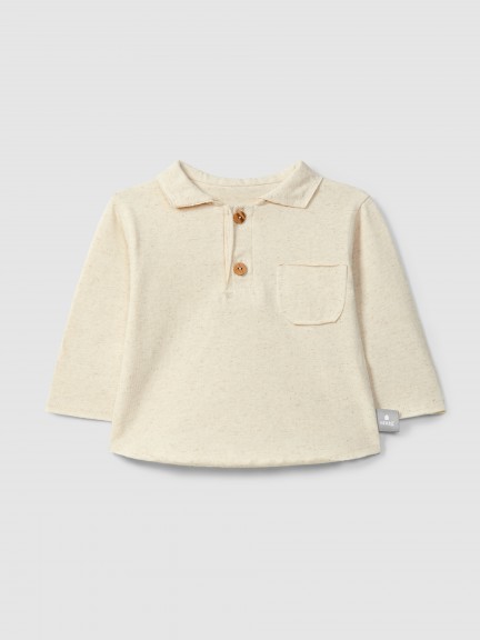 Polo shirt long-sleeves and pocket Polo shirt long-sleeves and pocket