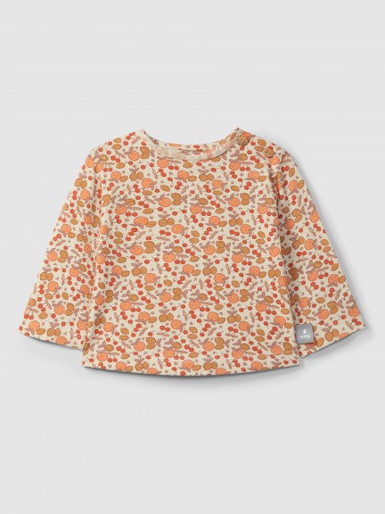 Longsleeve em malha estampada Longsleeve em malha estampada