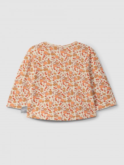 Longsleeve em malha estampada Longsleeve em malha estampada