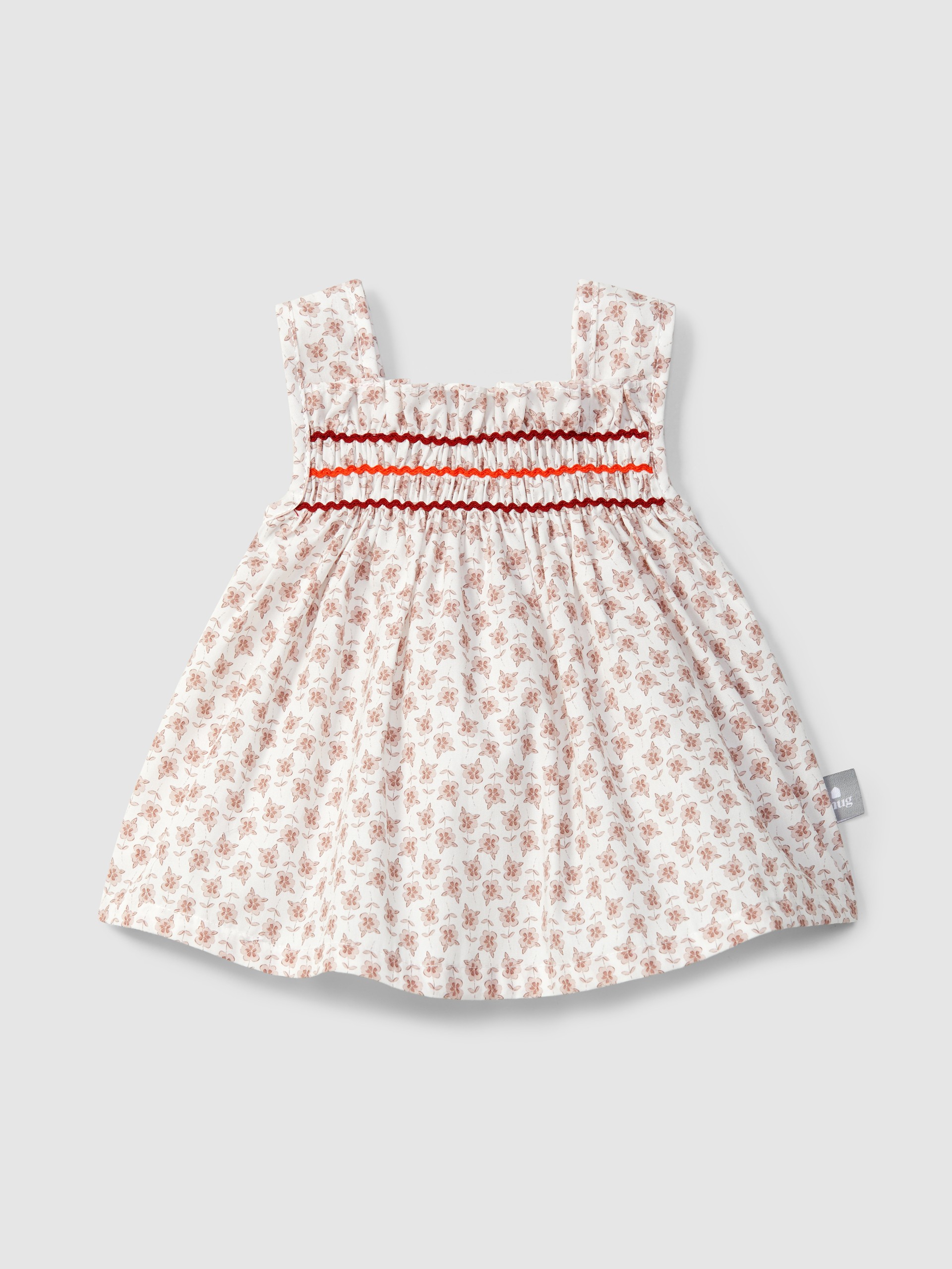 Blusa flores com detalhe de espiguilha