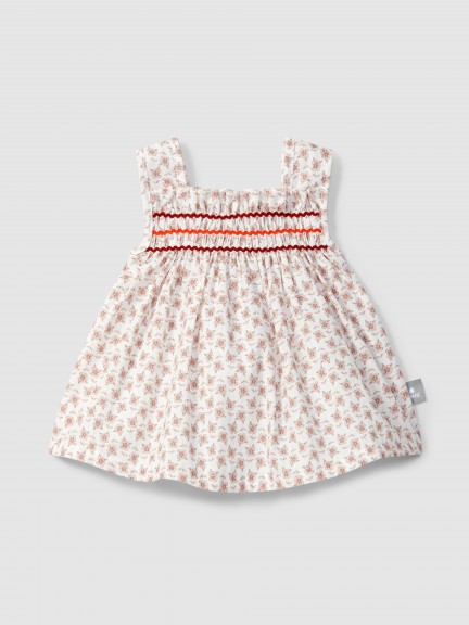 Blusa flores com detalhe de espiguilha Blusa flores com detalhe de espiguilha