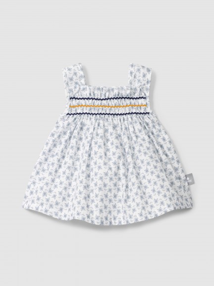 Blusa flores com detalhe de espiguilha Blusa flores com detalhe de espiguilha