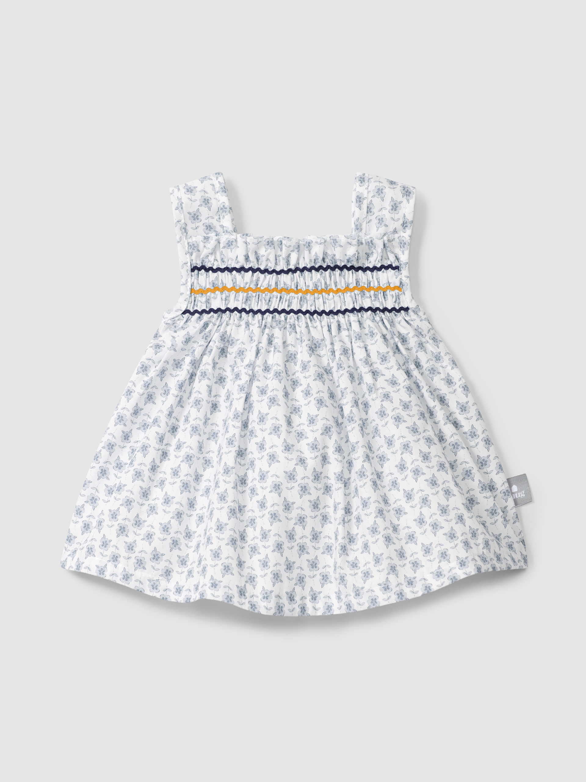 Blusa flores com detalhe de espiguilha