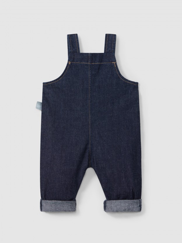 Organic cotton denim dungarees Organic cotton denim dungarees