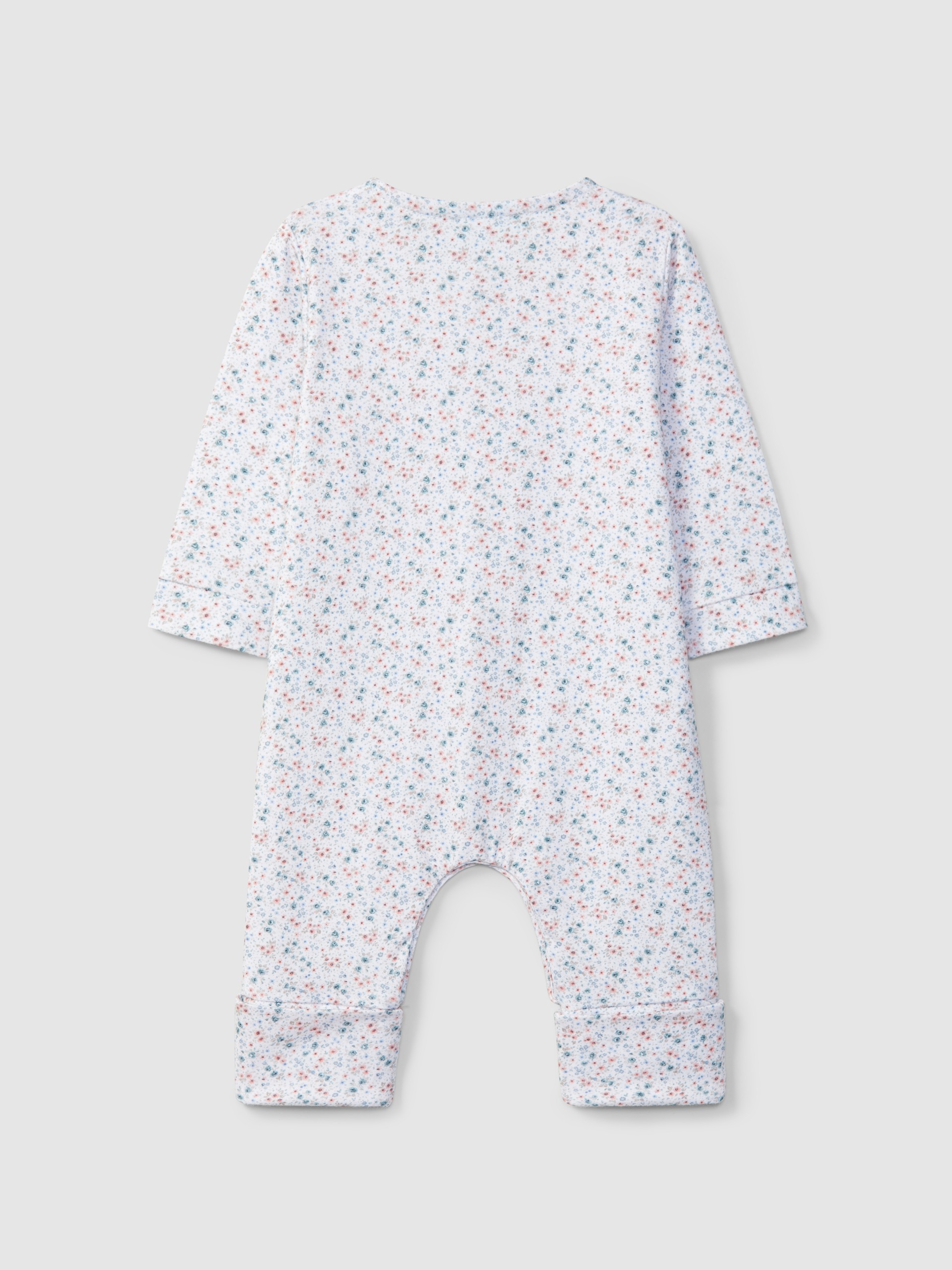 Babygrow flowers without collar