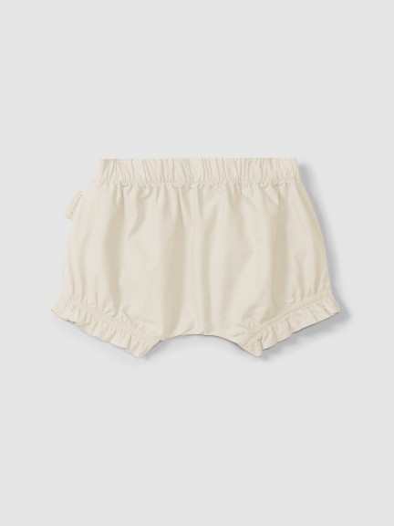 Pull-up shorts in plain twill Pull-up shorts in plain twill