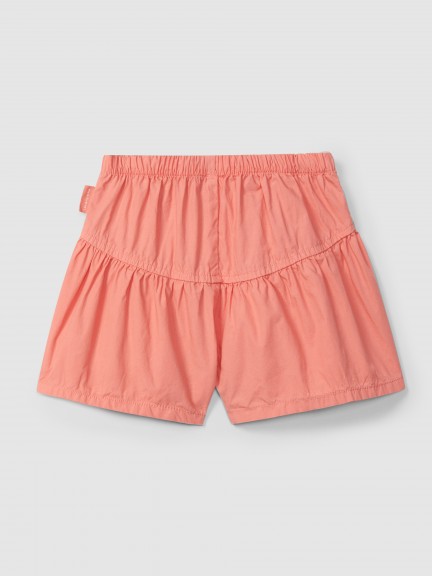 Plain twill pull-up shorts Plain twill pull-up shorts