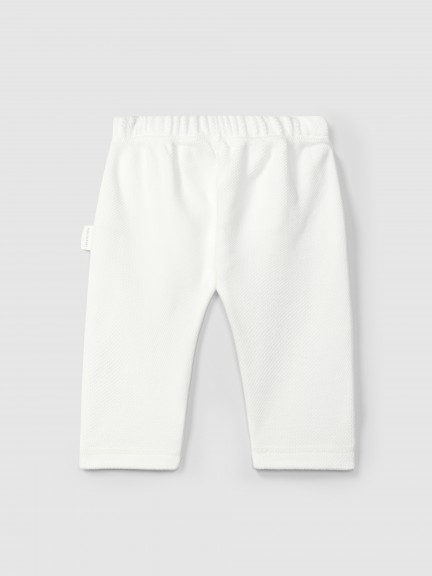 Pantalón pull-up piqué Pantalón pull-up piqué