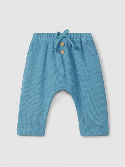 Pull-up pants pique Pull-up pants pique