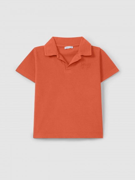 Piqu� polo shirt with embroidery