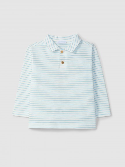 Striped polo shirt "Nautic club" Striped polo shirt "Nautic club"