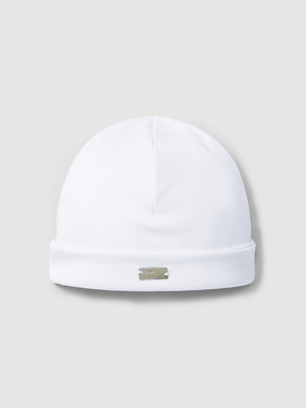Plain cotton beanie Plain cotton beanie