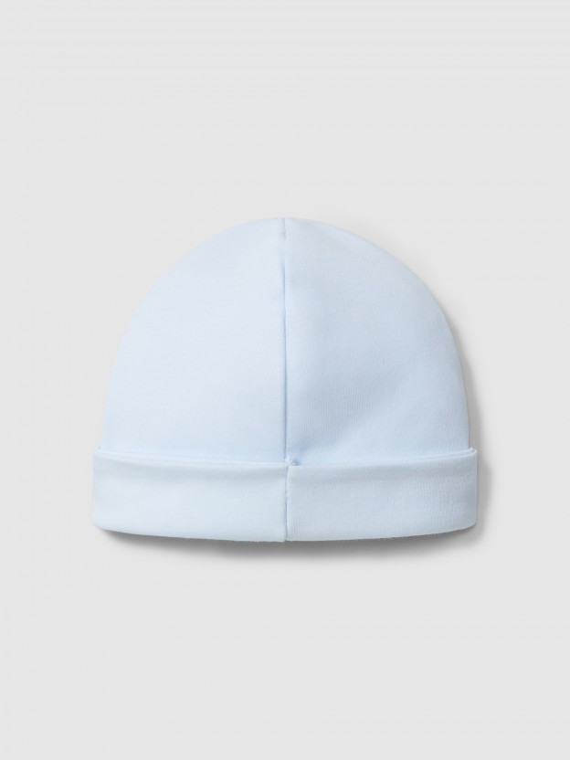 Plain cotton beanie Plain cotton beanie