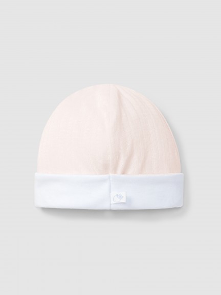 Gorro algodón orgánico con detalle de bordado Gorro algodón orgánico con detalle de bordado