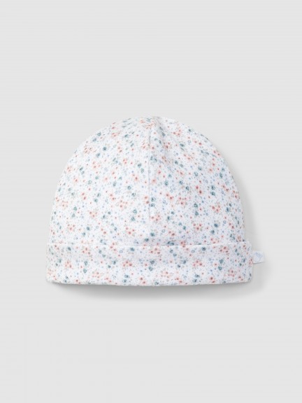 Printed cotton beanie Printed cotton beanie