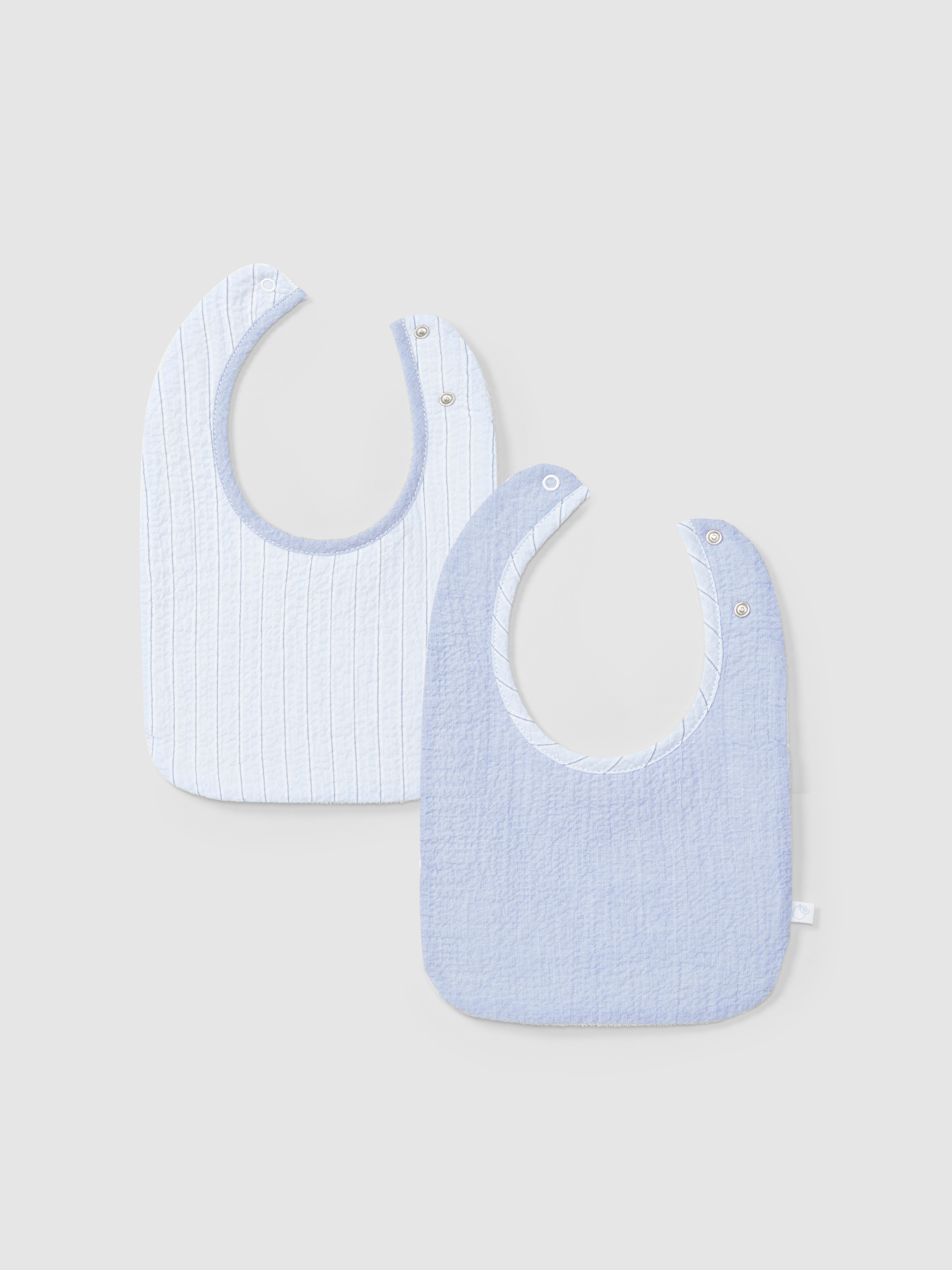 Pack of two printed bibs